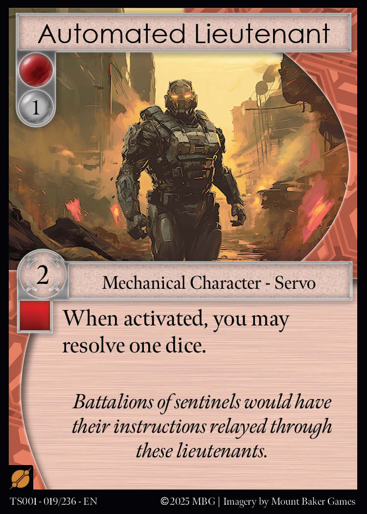 Automated Lieutenant 