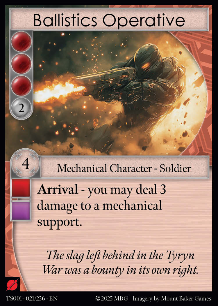 Ballistics Operative 