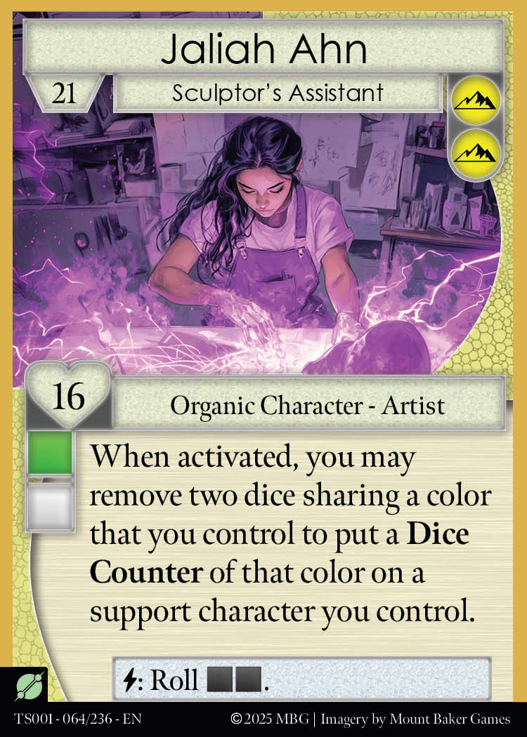 Jaliah Ahn, Sculptor's Assistant