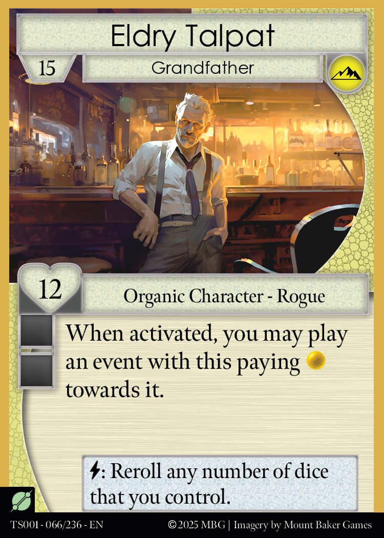 Eldry Talpat, Grandfather