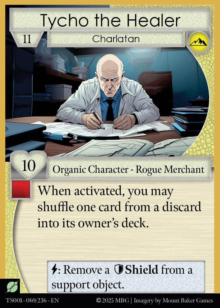 Tycho the Healer, Charlatan