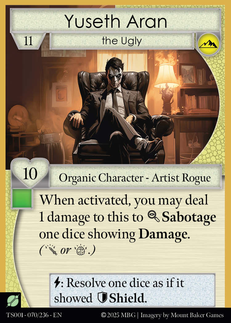Yuseth Aran, the Ugly