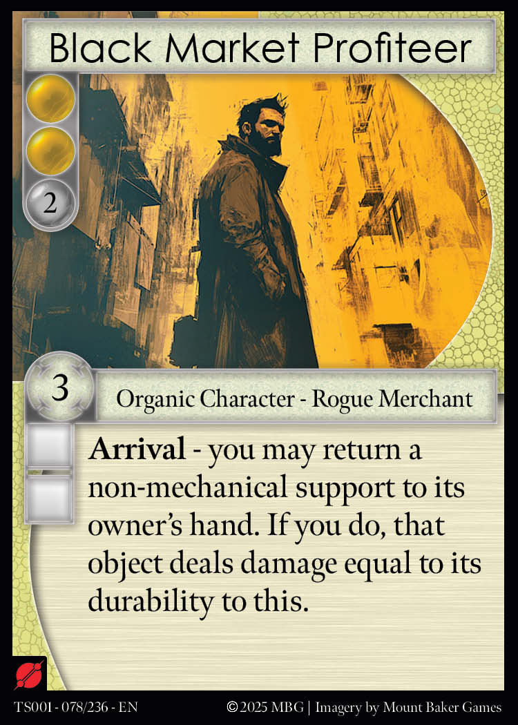 Black Market Profiteer 