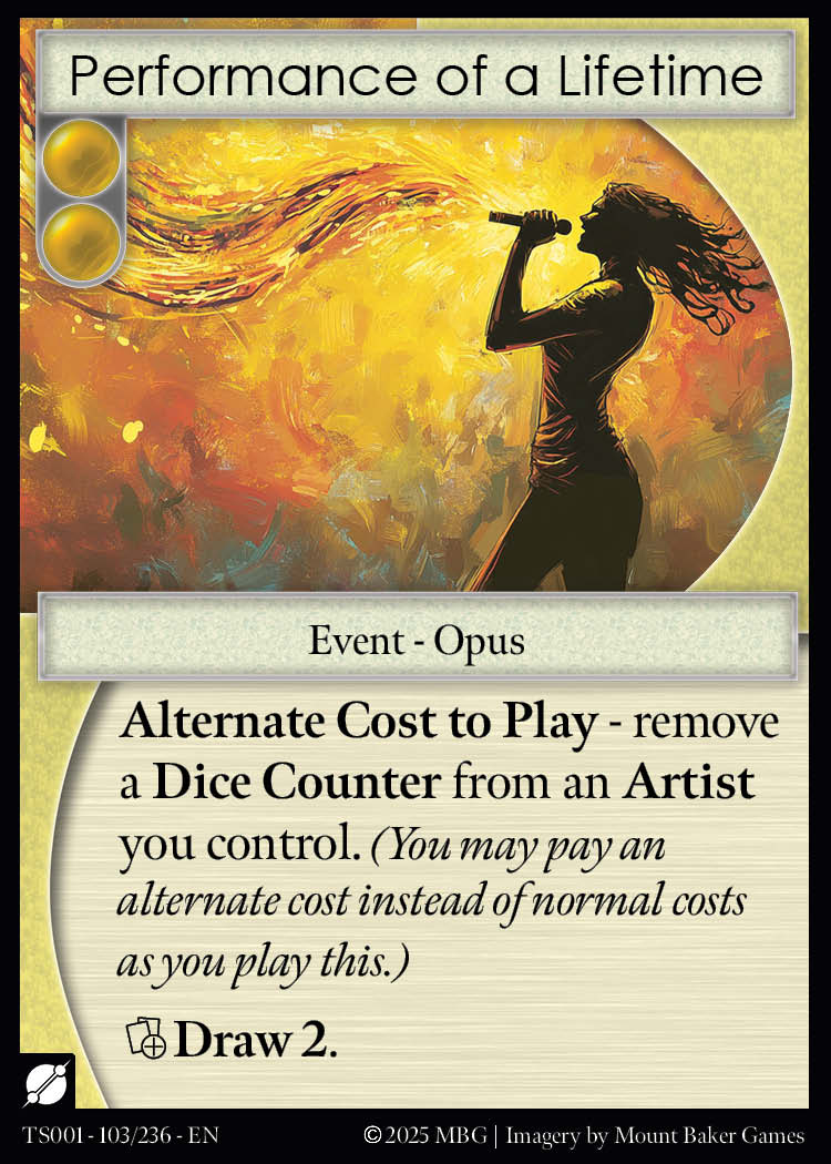 Performance of a Lifetime 