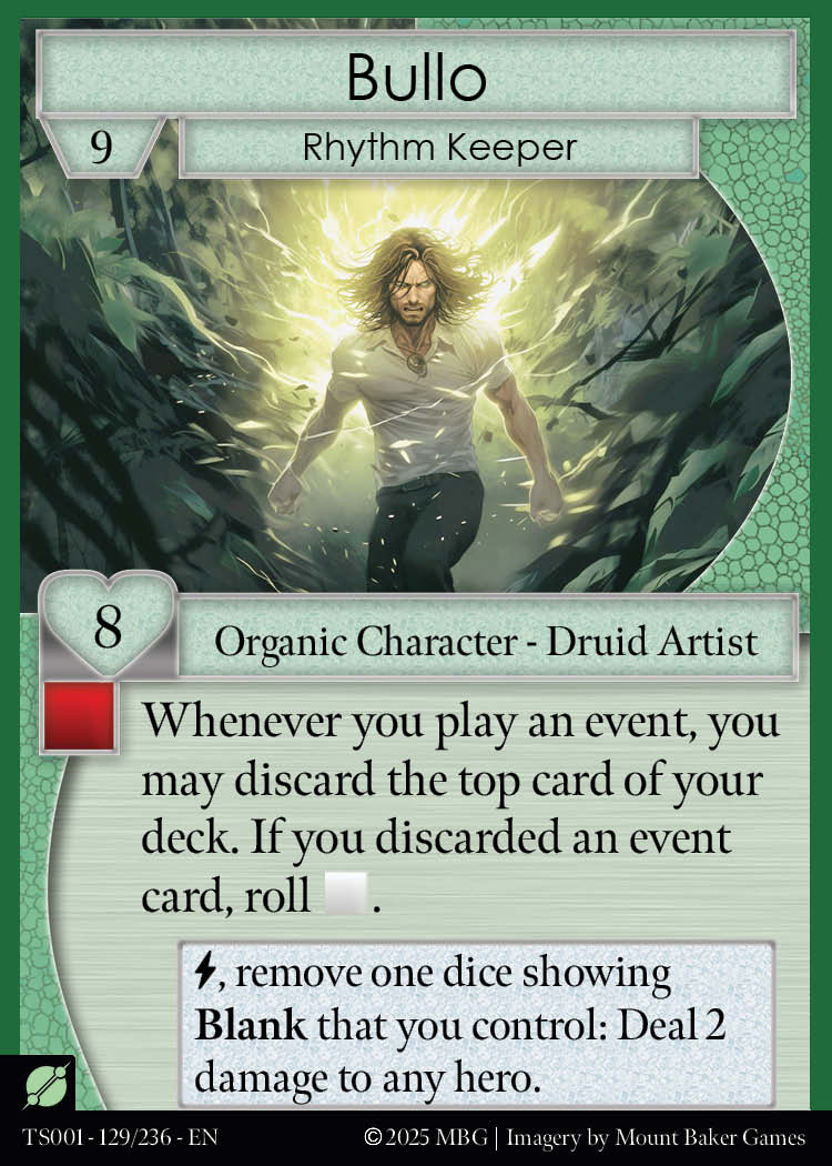 Bullo, Rhythm Keeper