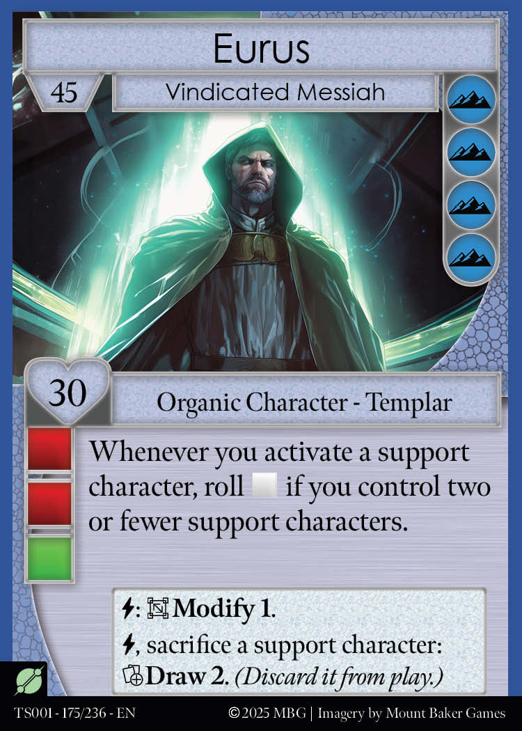 Eurus, Vindicated Messiah