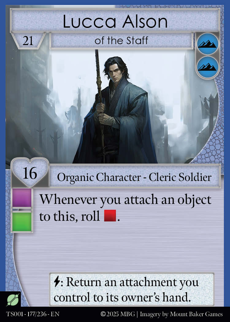 Lucca Alson, of the Staff