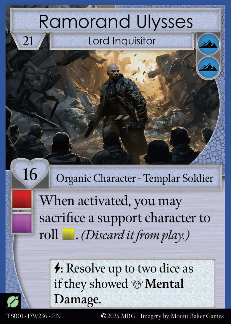 Ramorand Ulysses, Lord Inquisitor