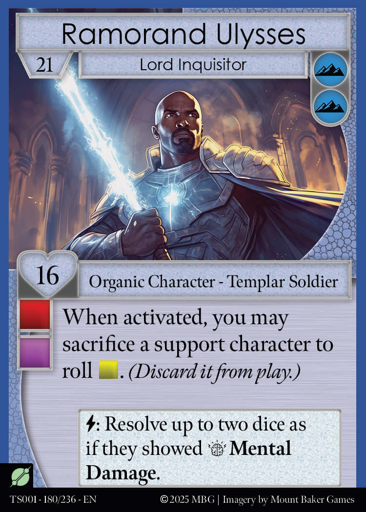 Ramorand Ulysses, Lord Inquisitor