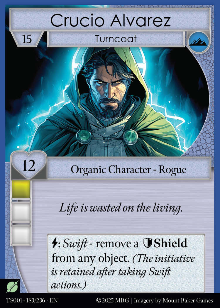 Crucio Alvarez, Turncoat