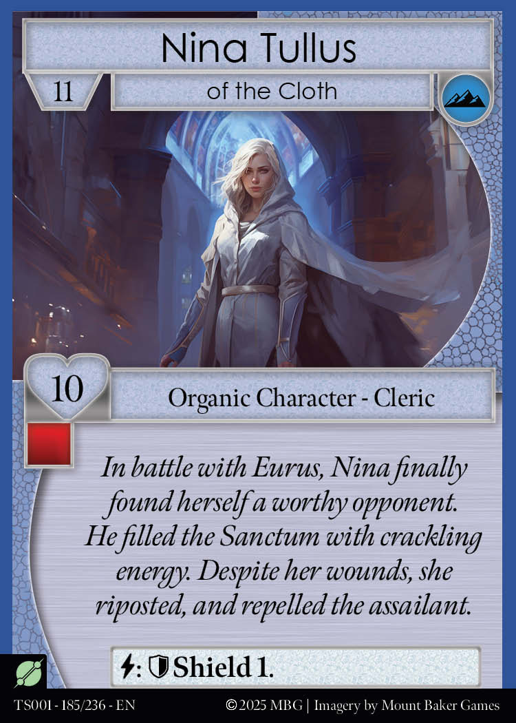 Nina Tullus, of the Cloth