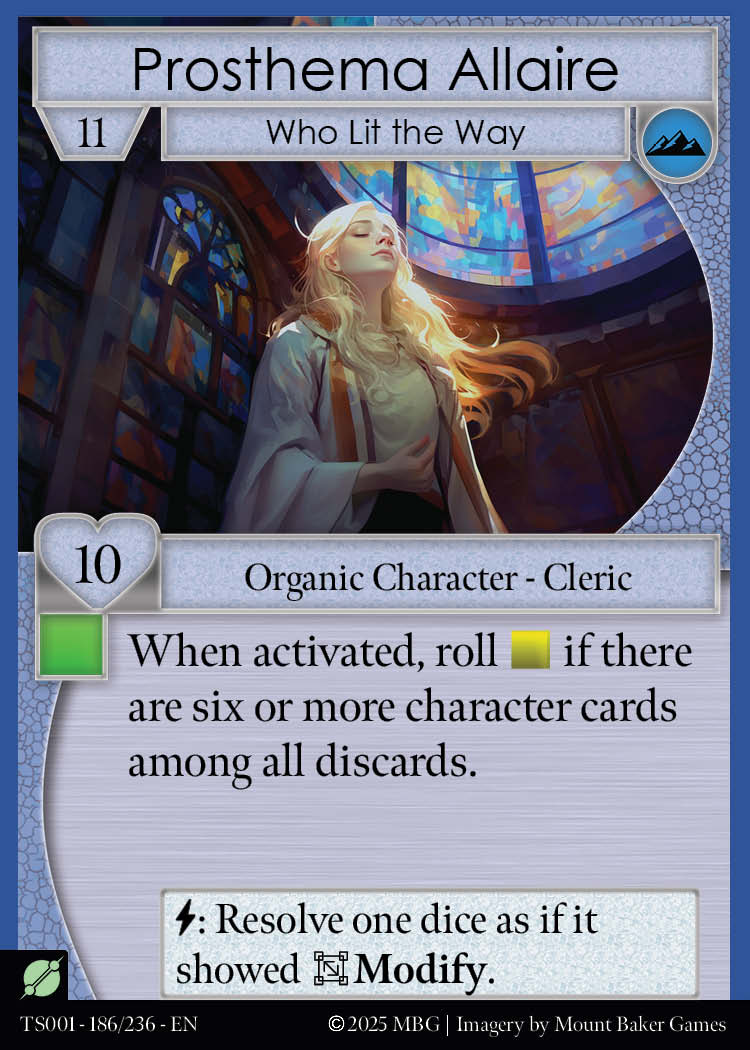 Prosthema Allaire, Who Lit the Way