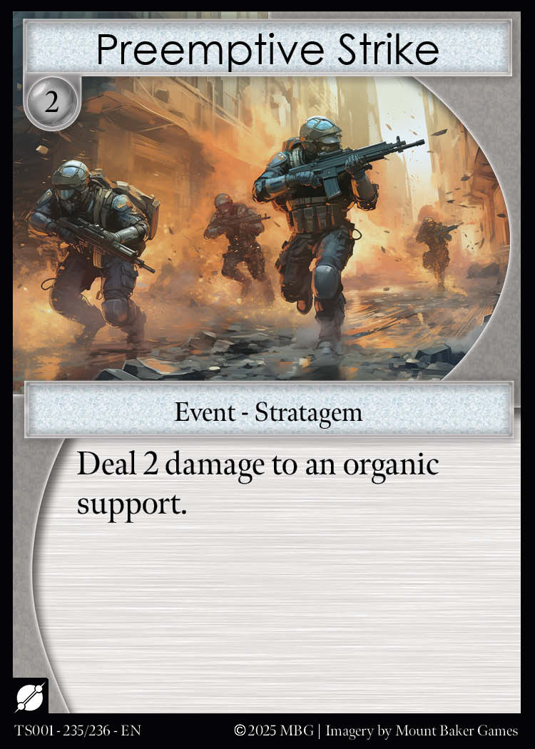 Preemptive Strike 