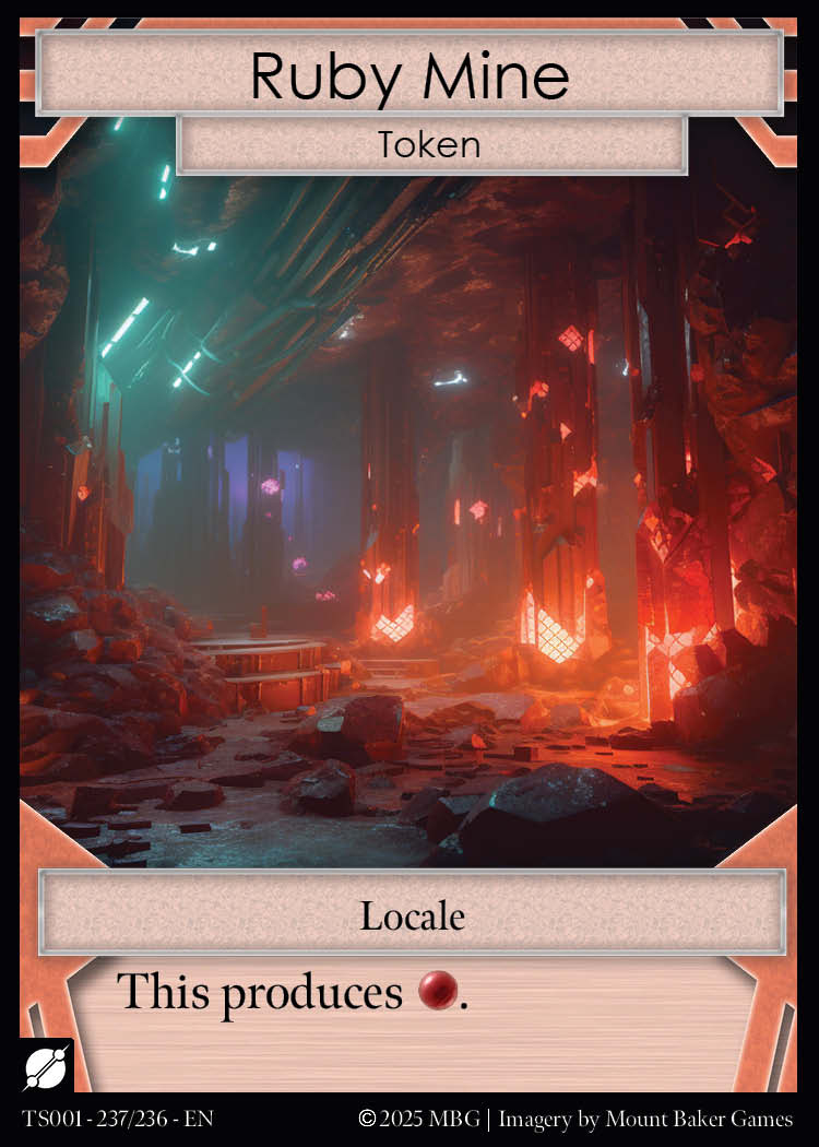 Ruby Mine, Token