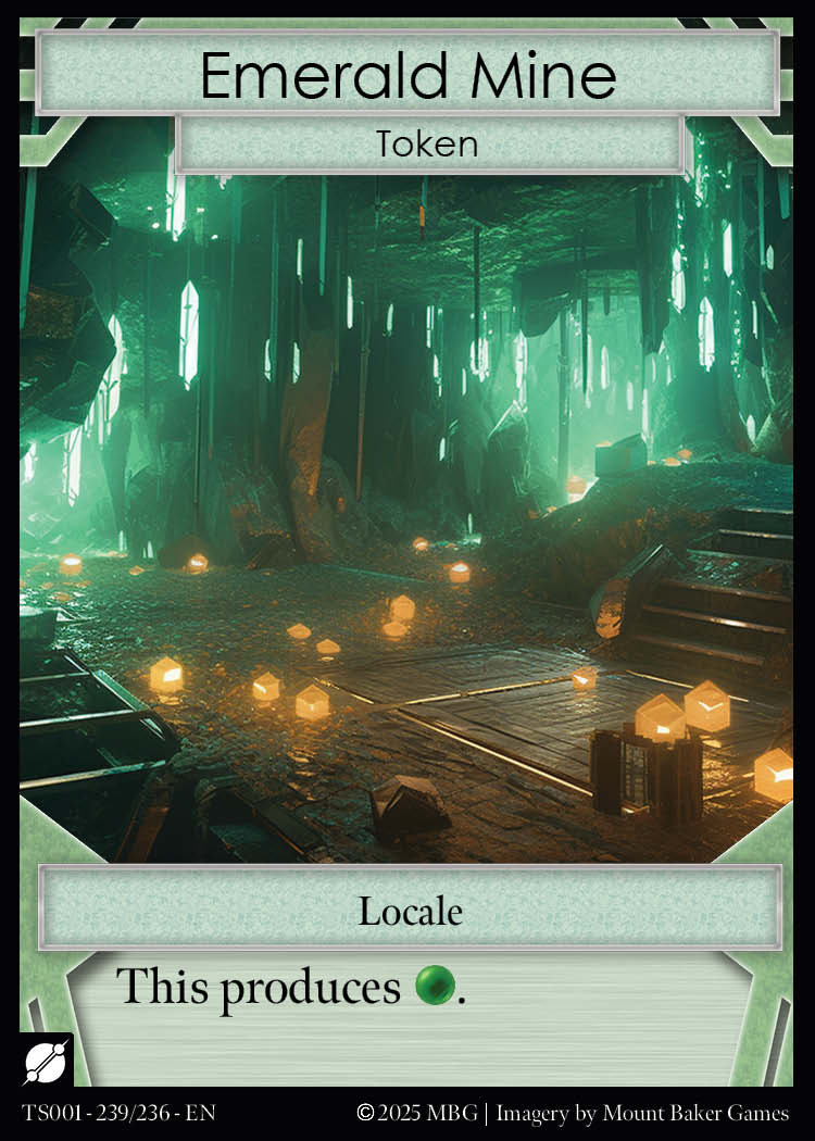 Emerald Mine, Token
