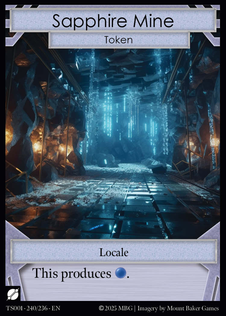 Sapphire Mine, Token